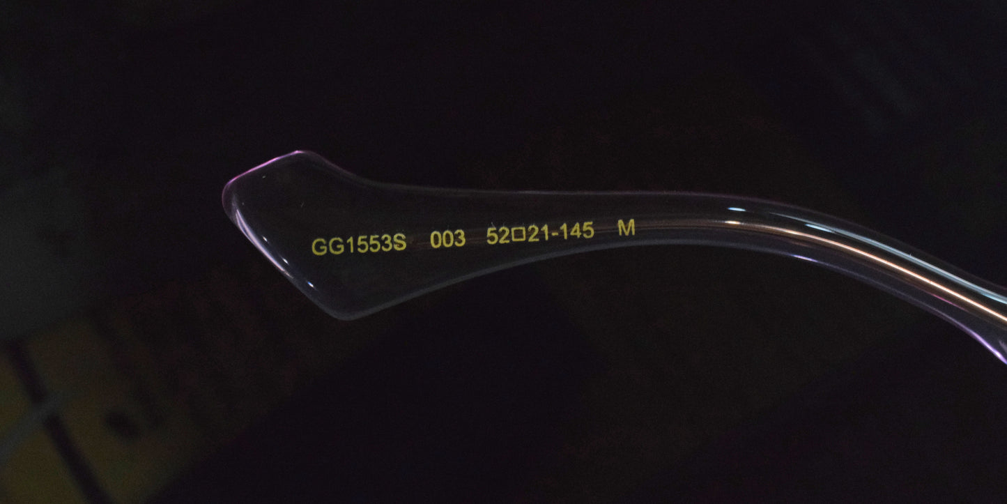 GUCCI GG1553S 003 52/21 145